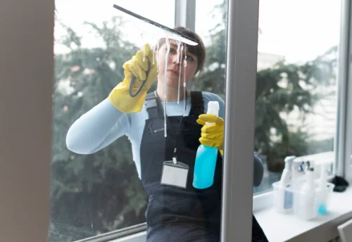 Nettoyage de vitres intérieures et extérieures à Amage